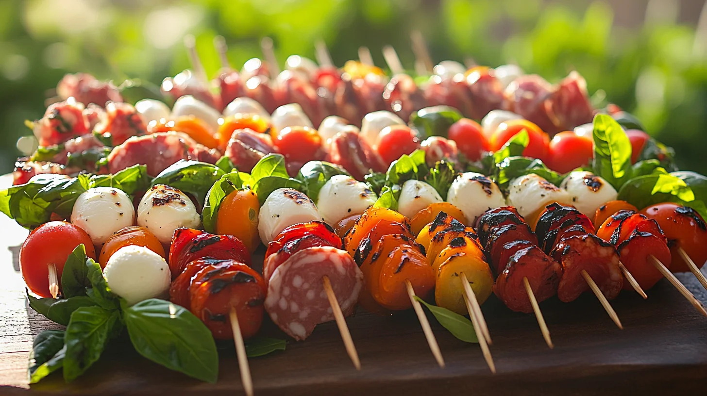 Les tendances des brochettes apéro à faire la veille pour cet été